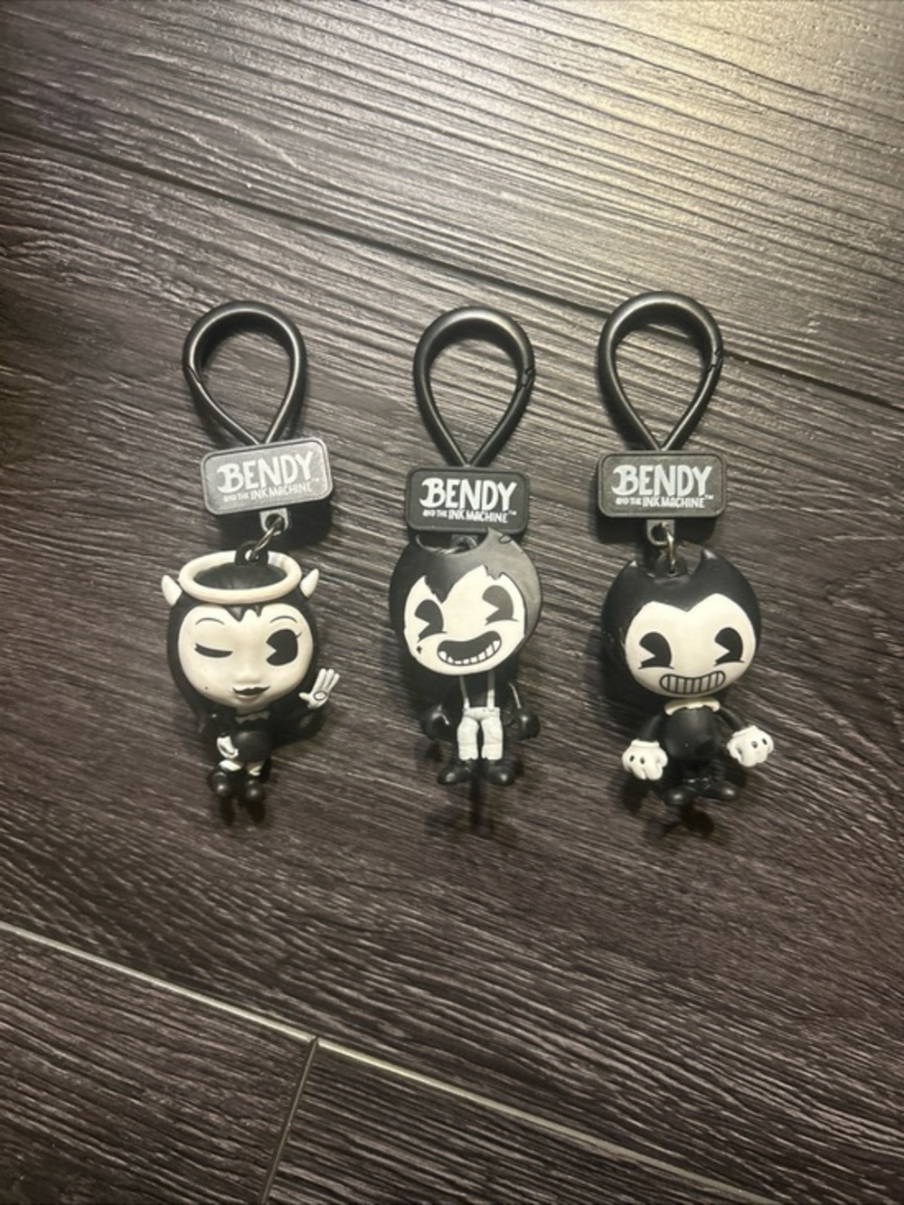 Collectible Bendy and the Ink Machine Keychain Trio